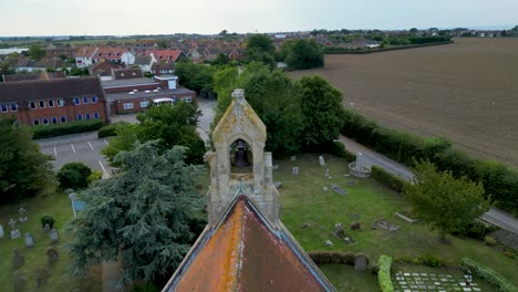 Slow-roof-top-view-and-church-bell-of-the-Church-of-St