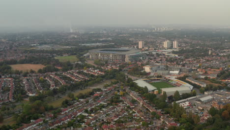 Circling-aerial-shot-over-Twickenham-stadium-and-stoop
