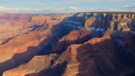 Stunning-Landscape-Of-The-Grand-Canyon-In-Arizona,-USA