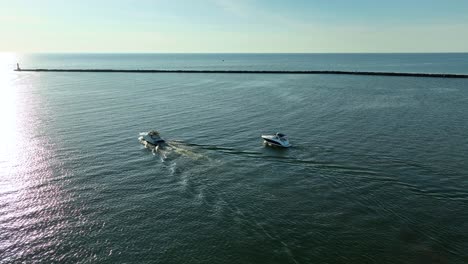 Tracking-boats-as-the-leave-Muskegon-Channel