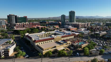 Downtown-Tempe,-Arizona-skyline