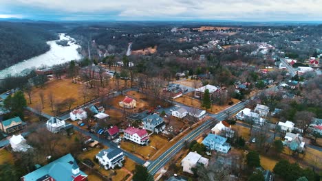 Drone-Harpers-Ferry-River-West-Virginia-Potomac-River-History-Cinematic-Aerial