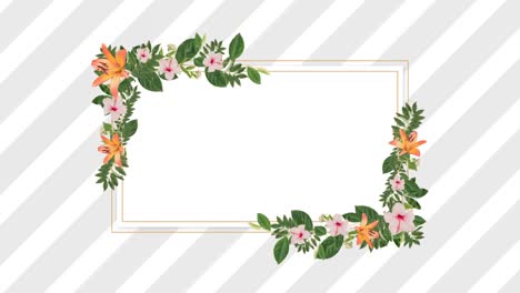 photo-frame-for-copy-space-with-decorative-pink-and-orange-flowers