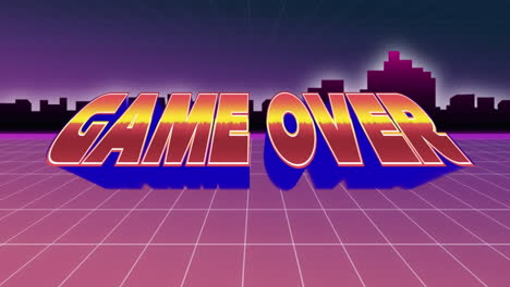 Game-over-message-from-an-arcade-game