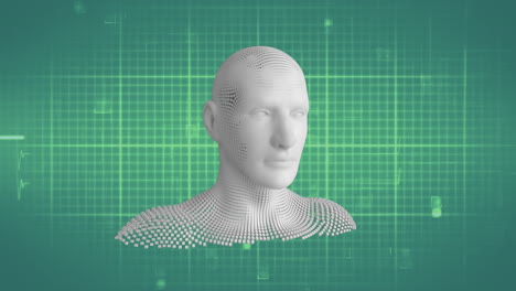 Moving-human-bust-with-grid-on-green-background