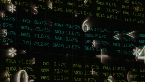 Numbers-and-symbols-moving-against-stock-market-data-processsing