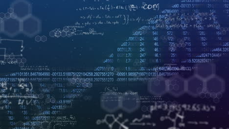 DNA-of-figures-and-mathematical-equations-over-blue-background.