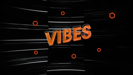 Digital-animation-of-vibes-text-against-light-trails-moving-on-black-background