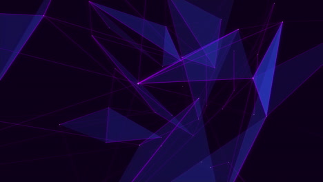 Purple-plexus-networks-moving-against-black-background