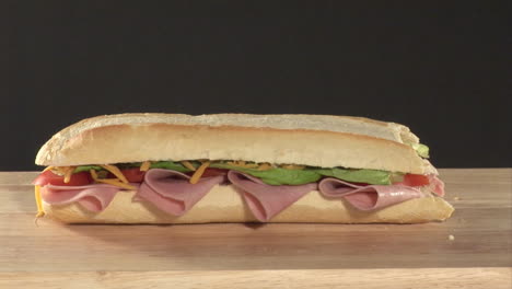 Stock-Footage-of-a-Sandwich