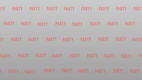 Animation-of-multiple-party-text-over-grey-background