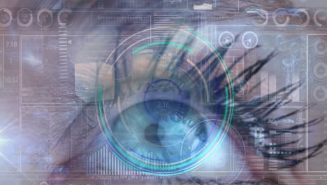 Composite-video-of-digital-interface-with-data-processing-over-close-up-of-a-human-eye