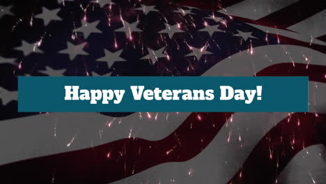 Animation-Des-Textes-Zum-Veteranentag-über-Der-Flagge-Der-Vereinigten-Staaten-Von-Amerika-Und-Feuerwerk