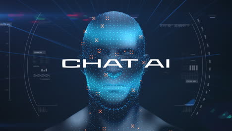 Animation-of-artificial-intelligence-text-and-data-processing-over-human-head