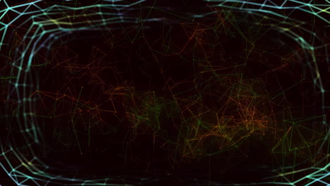 Animation-of-connections-in-black-digital-space