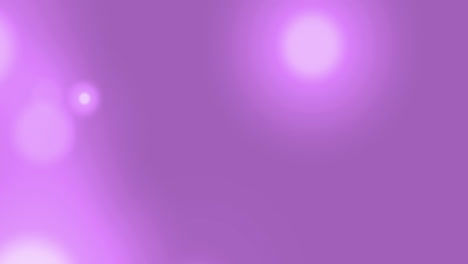 Animation-Von-Lichtpunkten,-Die-Sich-Auf-Violettem-Hintergrund-Bewegen