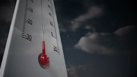 Digital-composite-video-of-giant-thermometer