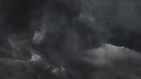 In-Richtung-Dunkler-Wolken,-Gewitterhintergrund