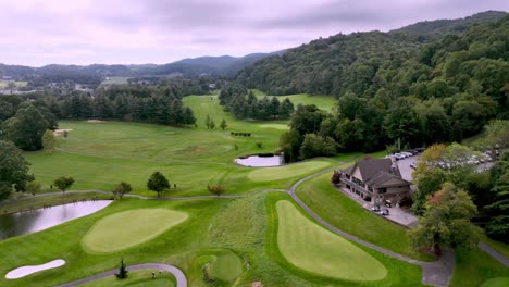 Boone-NC,-North-Carolina-Golf-Course-Aerial