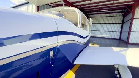 Private-Pilot-pulls-Piper-Cherokee-180-from-the-Hangar