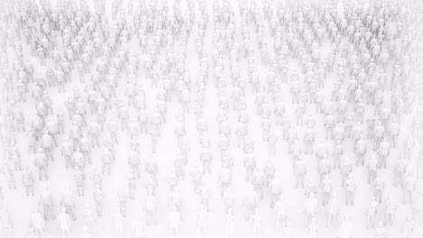 outlined-silhouettes-of-crowd-standing-idle,-3D-animation,-animated-scene,-camera-dolly-left-to-right