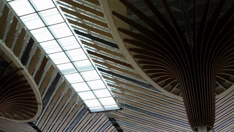 Attractive-and-interesting-design-of-ceiling-and-columns-at-the-Puerto-Princesa-International-Airport