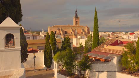 Panoramic-view-of-Community-Valencian-during-sunset-in-Spain