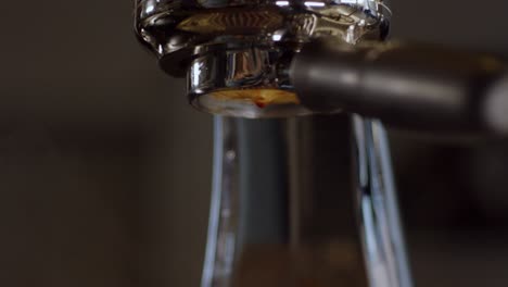 Espresso-drips-from-a-machine