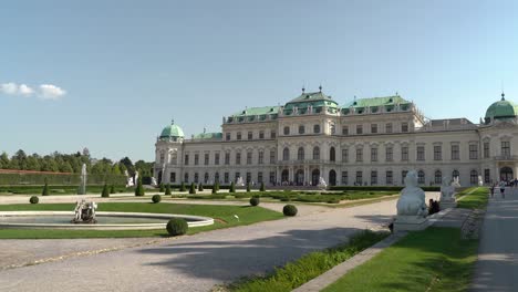 People-Walking-in-the-Shade-near-Upper-Belvedere-Palace-Gardens