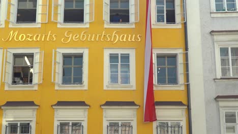 Mozart's-birthplace-museum-since-1880-Wolfgang-Amadeus-Mozart-birthplace-introduces-visitors-to-the-early-life-of-the-composer