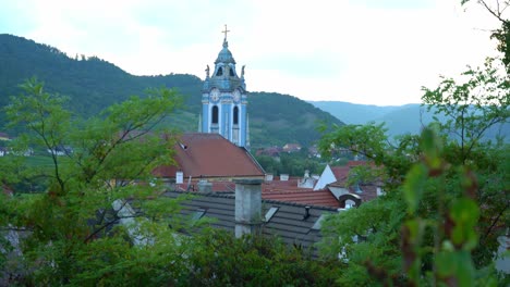Durnstein-is-a-tiny-town-on-the-banks-of-the-Danube-which-gets-its-charm-from-a-mix-of-authentic-historic-buildings