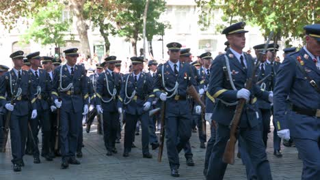 Spanish-troops-take-part-in-the-Spanish-National-Day-military-parade-on-October-12th-as-thousands-of-soldiers-and-civilians-gathered-to-celebrate-the-annual-anniversary