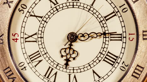 Close-up-on-vintage-clock