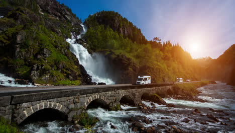 Latefossen-waterfall-Norway