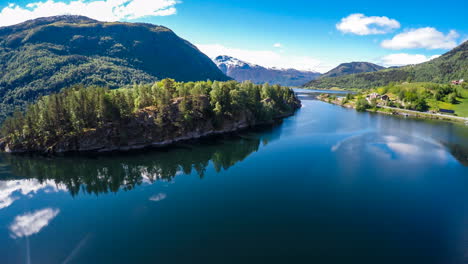 Beautiful-Nature-Norway.Flying-over-the-Sognefjorden.