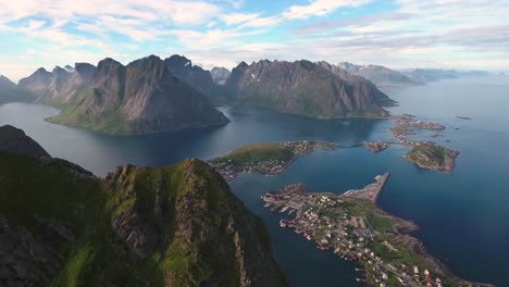 Lofoten-archipelago-islands-Aerial-footage
