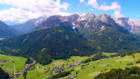 Scenic-view-of-the-beautiful-landscape-in-the-Alps