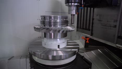 CNC-Fräsmaschine-Für-Die-Metallbearbeitung.