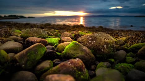 Sonnenuntergang-über-Dem-Meer-In-Norwegen