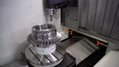 CNC-Fräsmaschine-Für-Die-Metallbearbeitung.