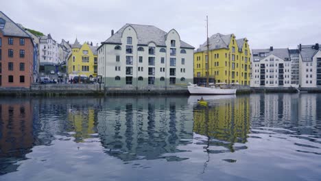 Aksla-at-the-city-of-Alesund-,-Norway