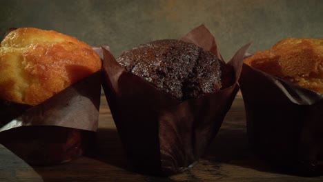 Muffin-Kuchen-Nahaufnahme