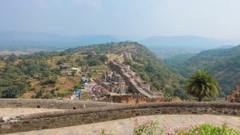 Kumbhalgarh-Ist-Eine-Mewar-Festung-Im-Westlichen-Teil-Der-Aravalli-Hügel-Im-Distrikt-Rajsamand-In-Der-Nähe-Von-Udaipur-Im-Bundesstaat-Rajasthan-Im-Westen-Indiens.