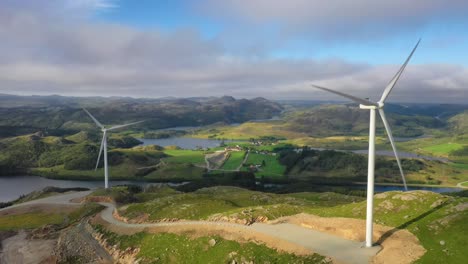 Windmills-for-electric-power-production-Norway