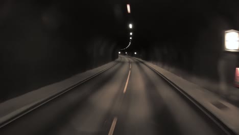 Car-rides-through-the-tunnel-point-of-view-driving