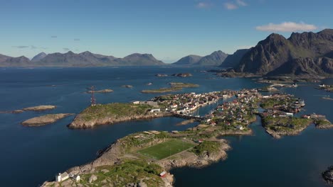 Henningsvaer-Lofoten-Es-Un-Archipiélago-En-El-Condado-De-Nordland,-Noruega.
