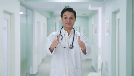 Happy-Indian-doctor-showing-thumbs-up