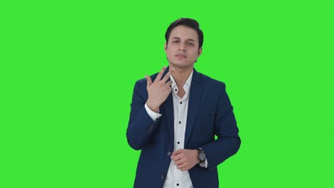 Disappointed-Indian-businessman-feeling-upset-Green-screen