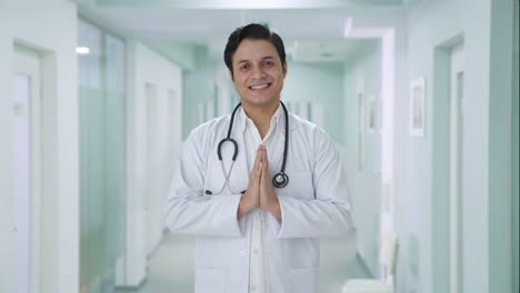 Happy-Indian-doctor-doing-Namaste-and-greetings