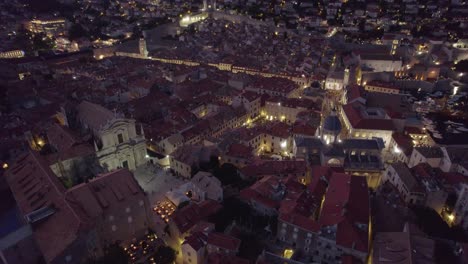 Saint-Ignatius-Church-in-Dubrovnik-Old-Town,-Croatia